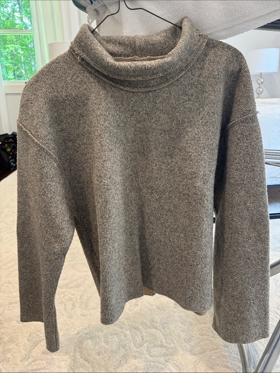 Zara Sweaters - Zara Gray Cowl Neck Sweater